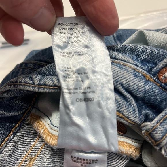 FREE PEOPLE x REVOLVE Straight Up Baggy Jean in Riverside Blue - Picture 10 of 11